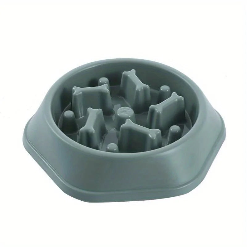 Pet Slow Feeder Bowl – Anti-Gulping Dog Bowl for Healthy Eating, Prevents Choking and Digestive Issues